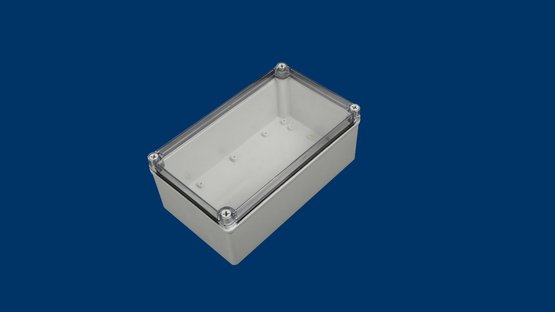 Image of the transparent junction box Top View